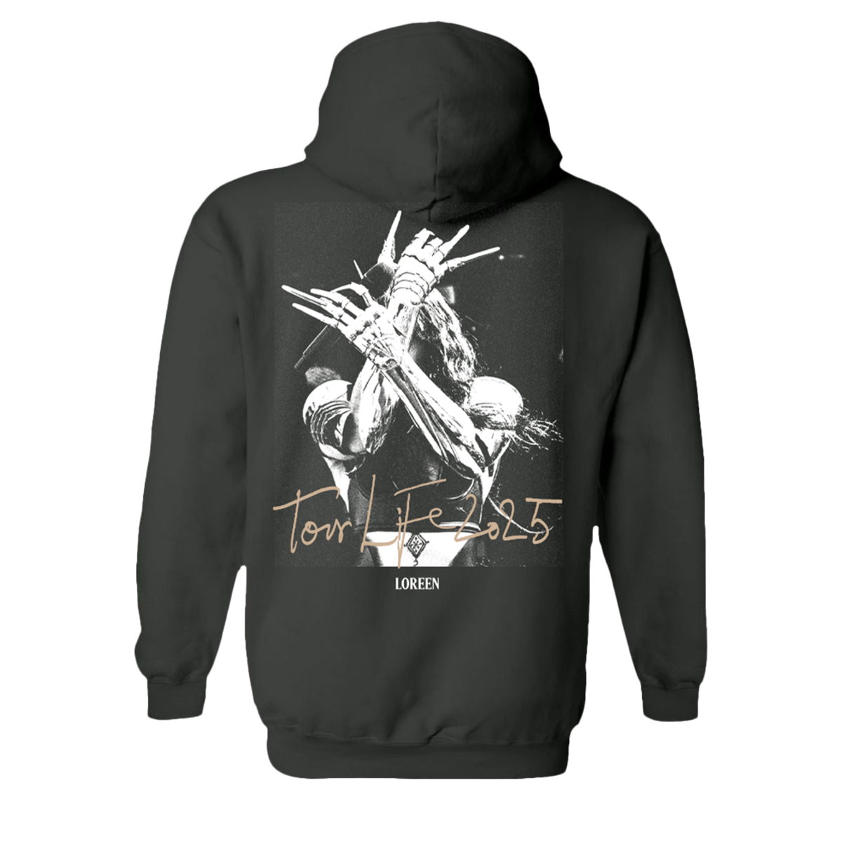 2025 TOUR HOODIE (BLACK)