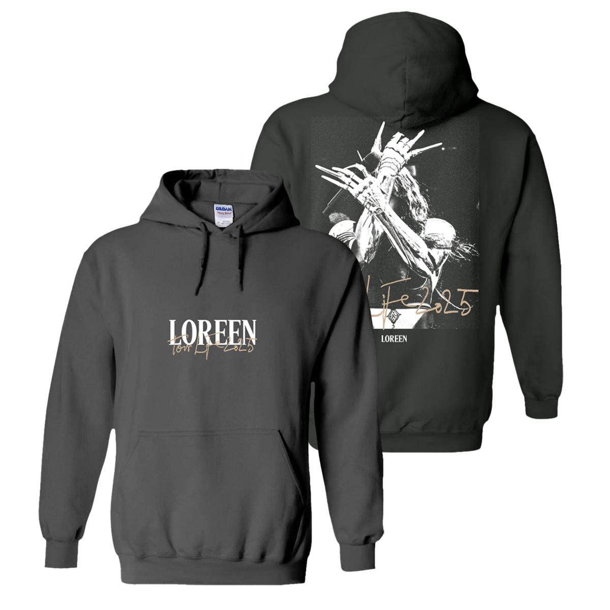 2025 TOUR HOODIE (BLACK)