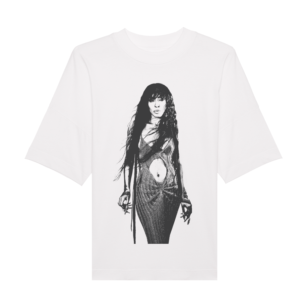 LOREEN 2023 WHITE EU TOUR T-SHIRT