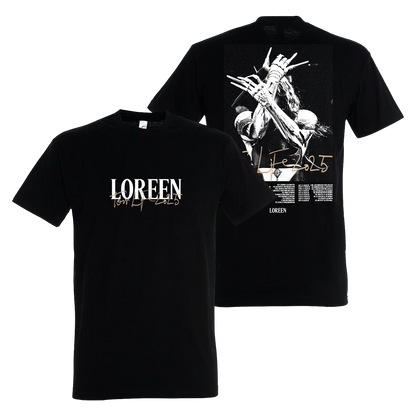 2025 TOUR TEE (BLACK) 2XL only